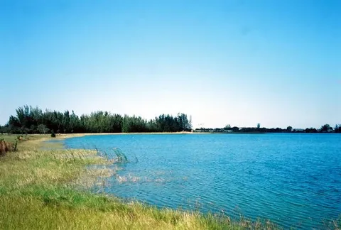 Amelia Earhart Park: the water