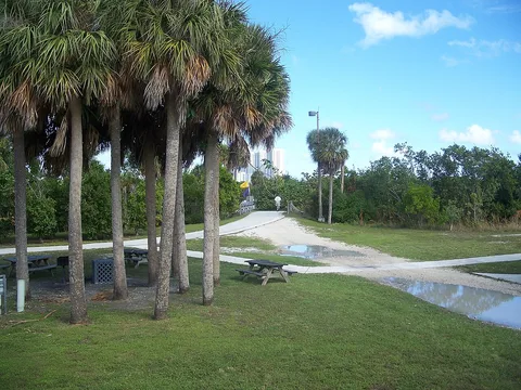 Oleta River State Park: the grounds