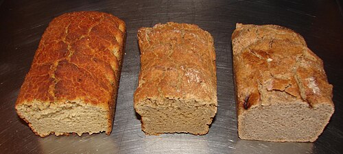 Teff: Organic breads of quinoa , teff and buckwheat