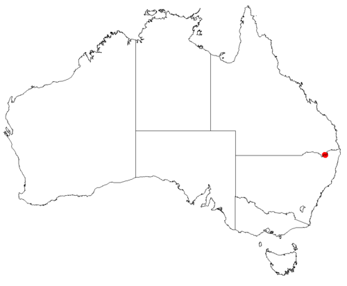 Cycad: Macrozamia occidua occurrence data downloaded from Australasian Virtual Herbarium using https://doi.org/10.26197/5c23e4f3b2e43