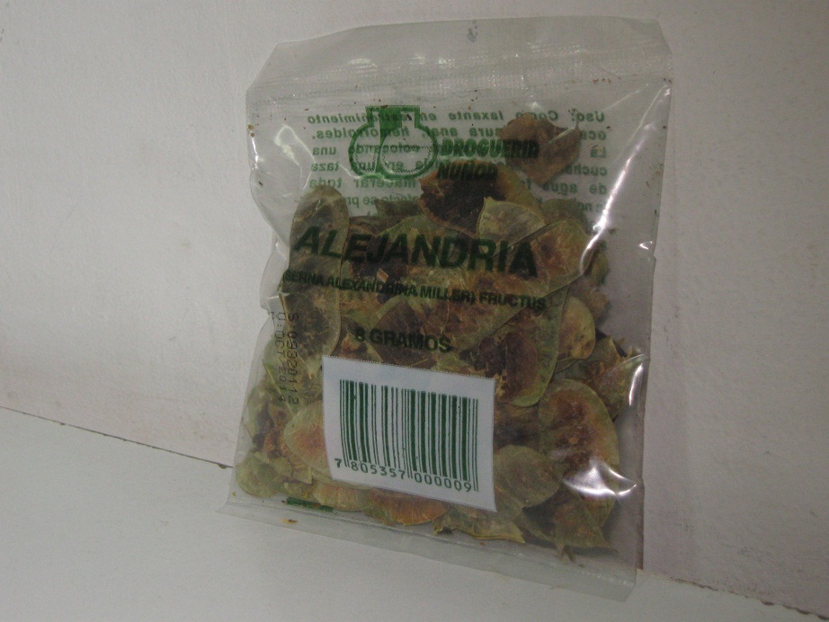 Alexandrian senna: senna fruits